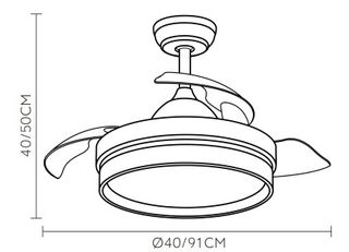 VENTILADOR DE TECHO SOLO ENVIO