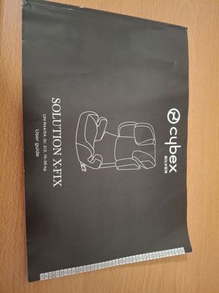 Cybex Solution X-Fix silla coche
