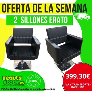 2 Sillones de peluquería.