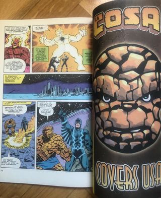 Selecciones Marvel La cosa Nova y Rayo Negro