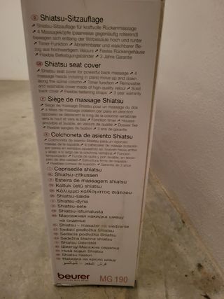 Cojín masaje Shiatsu Beurer MG190