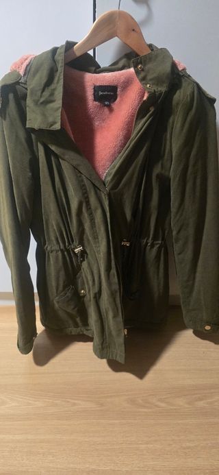 Chaqueta Stradivarius M - Verde Militar