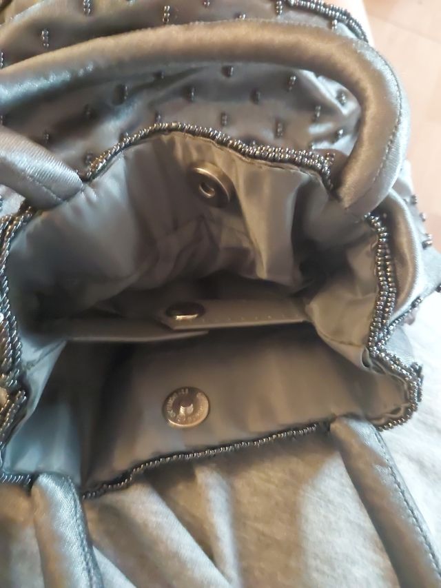 Bolso vintage gris - Fiesta