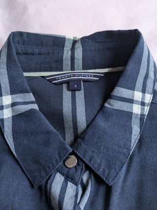 Camisa cuadros Tommy talla s