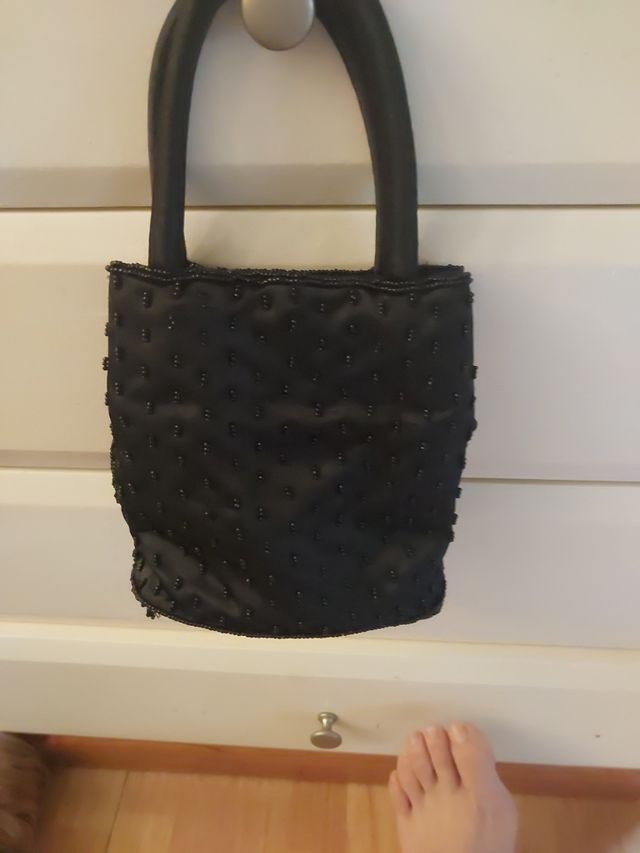 Bolso negro vintage