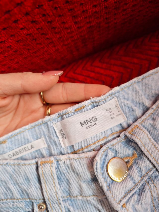 Pantalón vaquero wide leg ancho