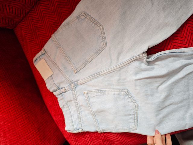 Pantalón vaquero wide leg ancho