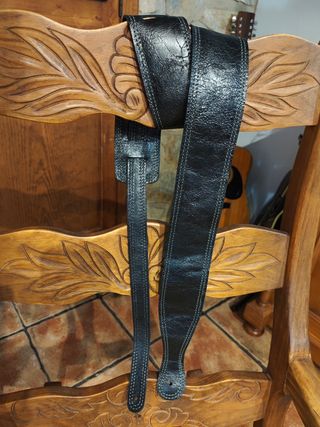 Correa de guitarra piel envejecida 