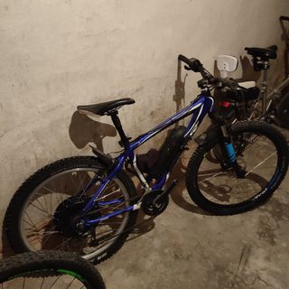 Bicicleta eléctrica mulet artesana
