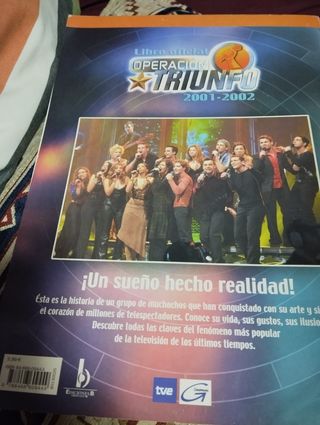 LIBRO OFICIAL OPERACIÓN TRIUNFO