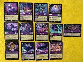 Cartas Lorcana Amatista poco comunes