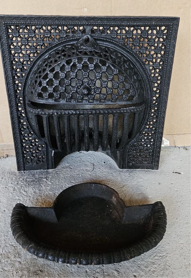 Chimenea francesa de hierro fundido de errenteria 