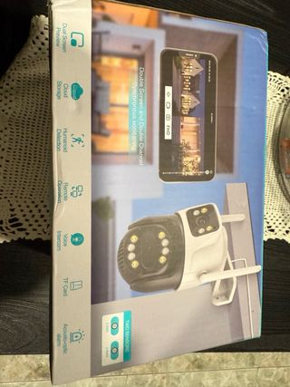 Cámara Vigilancia 360º Doble Lente