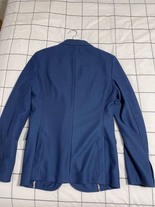 Blazer Zara Man azul