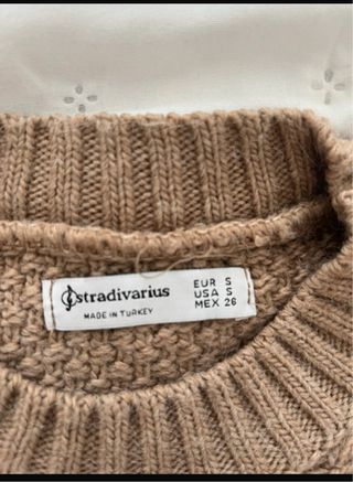 Jersey crop Stradivarius
