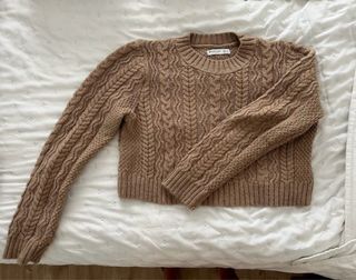 Jersey crop Stradivarius