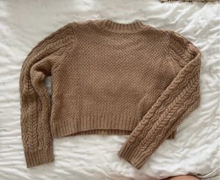 Jersey crop Stradivarius