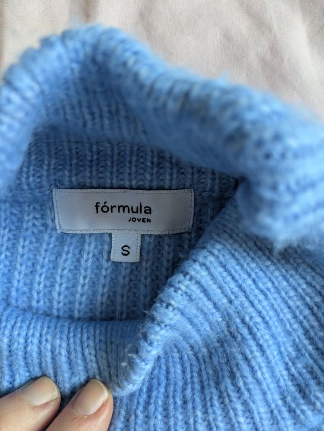 Jersey azul cielo fórmula joven talla s