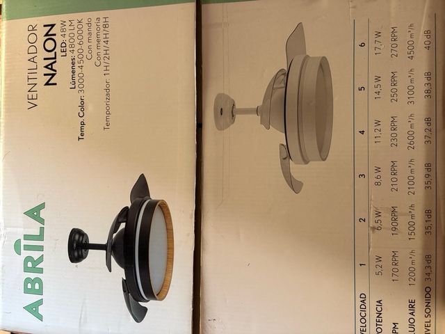 VENTILADOR DE TECHO SOLO ENVIO