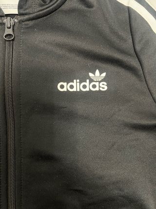 Chaqueta de chandal negro Adidas talla S 
