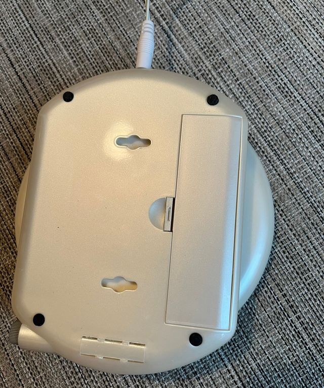 Espejo doble con luz y aumento 10x