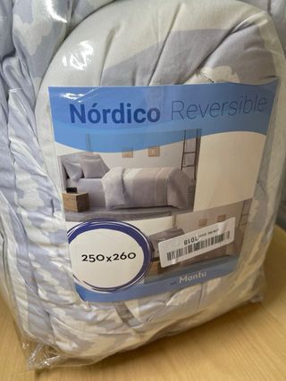 Miracle Home. Edredón nórdico Montu de microfibra