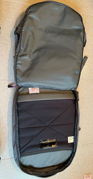 Mochila backpack Northface 
tamaño cabina avión 