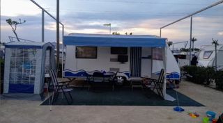Caravana con aire acondicionado