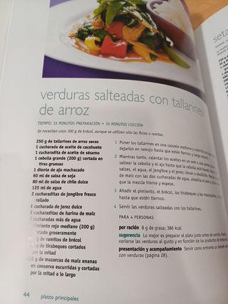 Cocina vegetariana en unos minutos