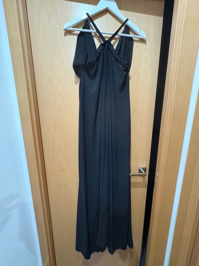 Vestido negro largo
