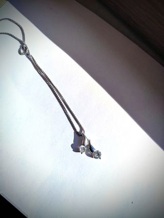 Collana doppia pietra argento 925