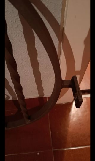 2 unidades Verja redonda hierro forja