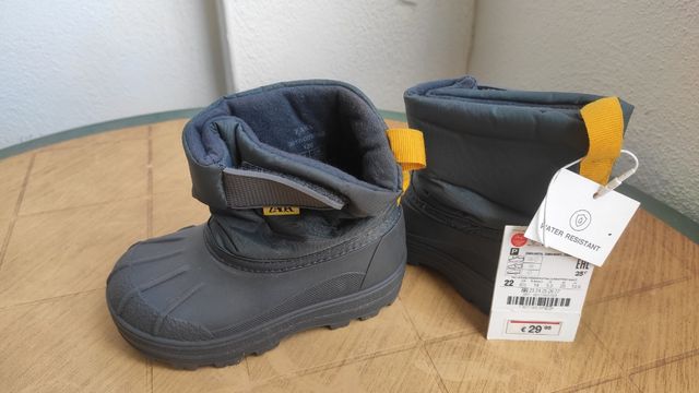 Botas nieve o agua talla 22