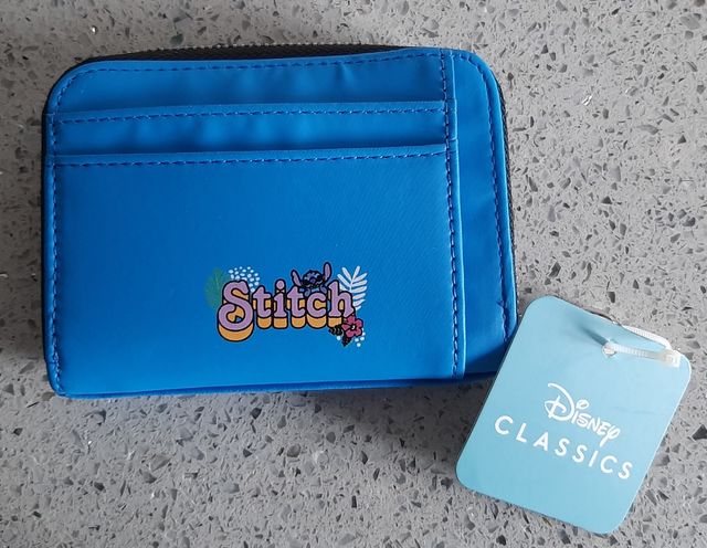 Cartera Stitch Disney azul