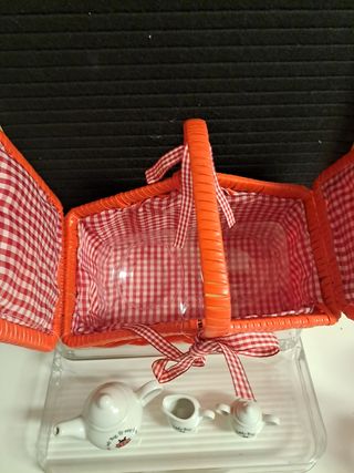 Cesta picnic + juego té Lady Bug
