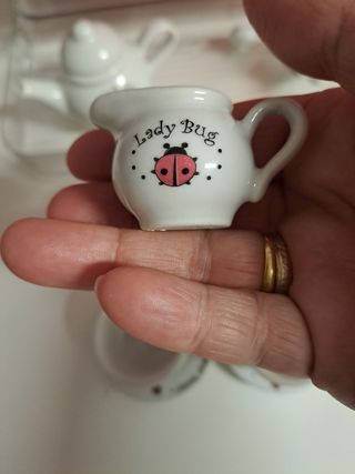 Cesta picnic + juego té Lady Bug