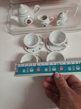 Cesta picnic + juego té Lady Bug
