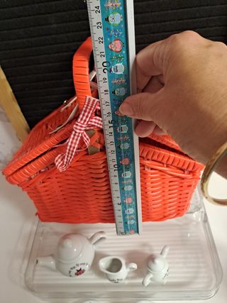 Cesta picnic + juego té Lady Bug
