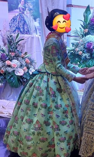 Traje fallera niña