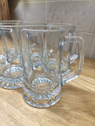 6 Bicchieri da birra 