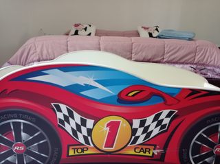 LETTO 0-6 ANNI A FORMA DI MACCHINA 