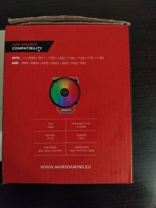Mars Gaming MCPU44 - CPU Cooler