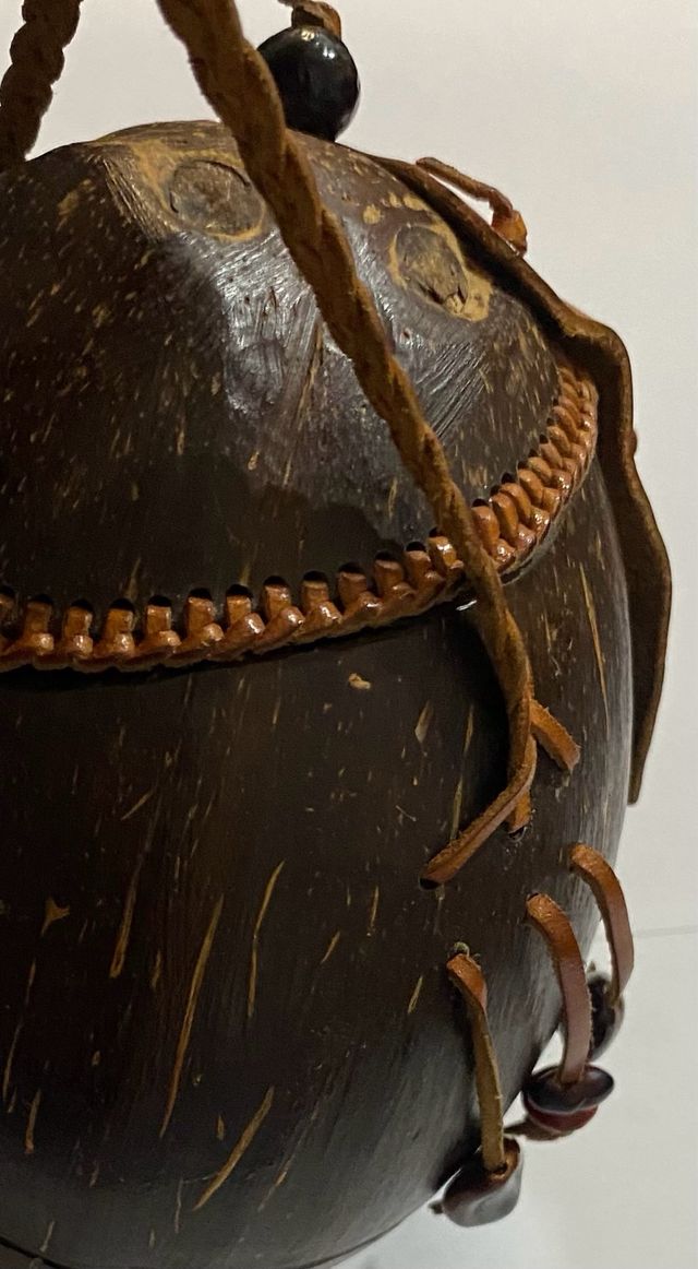 Bolso Coco Artesanal Marrón