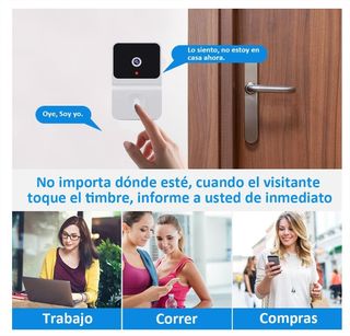 Timbre Inalámbrico con Cámara