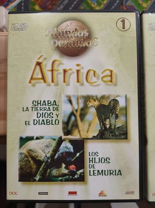 DVD Mundos Perdidos África