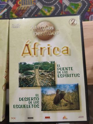 DVD Mundos Perdidos África