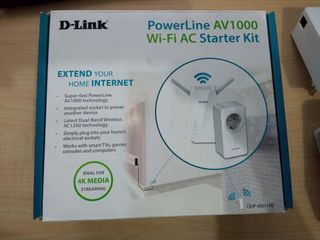 Repetidor Wifi por red eléctrica D-Link AV1000