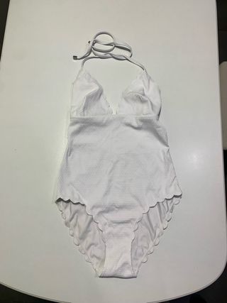 Bañador blanco Énfasis talla M