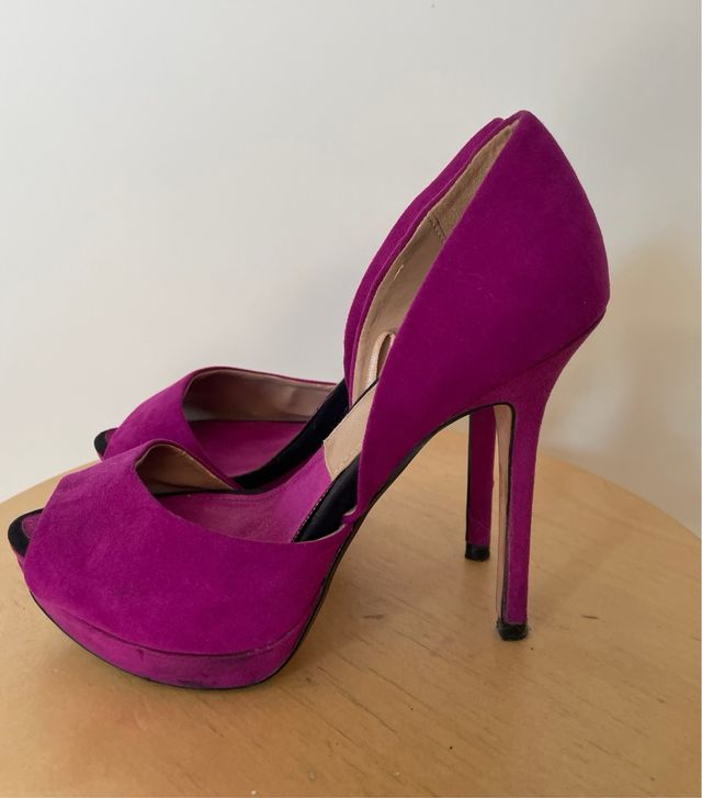 Zapatos Zara fiesta - Morados