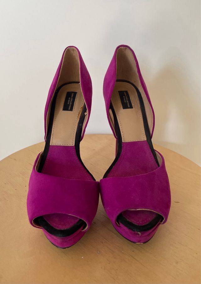 Zapatos Zara fiesta - Morados